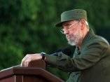 Fidel en la Universidad de la Habana. Foto: Ismael Francisco