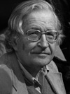 Noam Chomsky, Linguista norteamericano, escritor y filósofo.