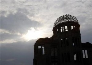 La cúpula del monumento contra la bomba atómica en Hiroshima. Foto: Reuters.