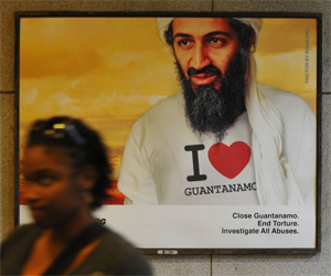 Osama Bin Ladem "I Love Guantánamo"