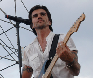 Juanes en La Habana durante el concierto "Paz sin fronteras"