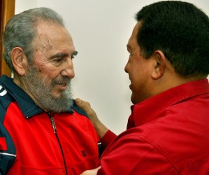 Fidel Castro y Hugo Chávez. (Foto: Archivo de Cubadebate)