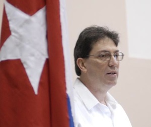 Bruno Rodríguez, canciller cubano. Foto de Archivo