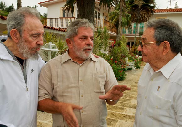 Fidel Lula Raúl
