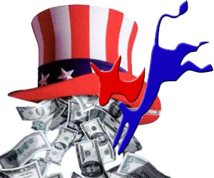 Partido Demócrata recibe dinero