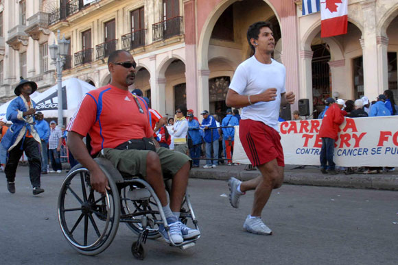 XII Edición del maratón de la esperanza Terry Fox, Cuba 2010