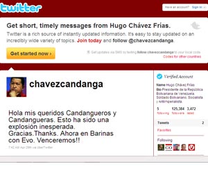 Cuenta en twitter, chavezcandanga