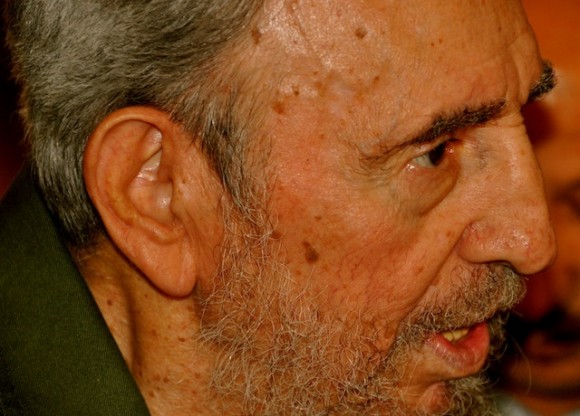 Fidel Castro en el Memorial Jos Mart. Foto: Pet
