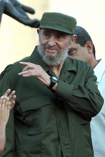 Fidel en la Universidad de La Habana. Foto: Ismael Francisco