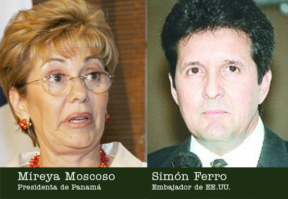 La ex presidenta de Panamá rinde cuenta al embajador norteamericano sobre la liberación de los cuatro terroristas cubanos.