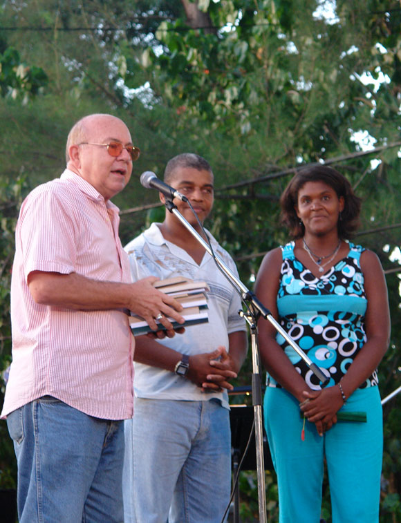 Concierto de Silvio Rodríguez en el barrio "La Corbata". Foto: Cubadebate