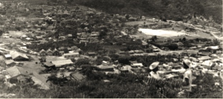 Poblado de Minas de Charco Redondo, diciembre de 1958.
