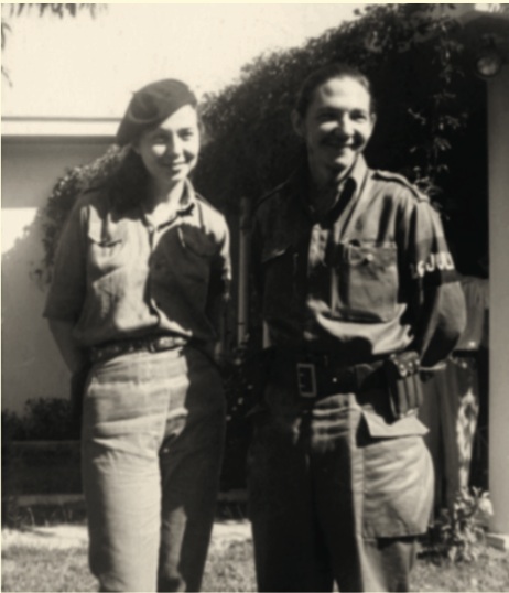 Vilma y Raúl en Palma Soriano, fines de diciembre de 1958.