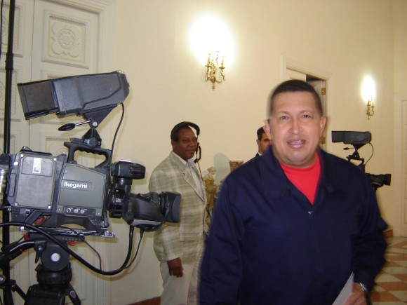 Hugo Chávez en La Habana. Foto: Arleen Rodríguez