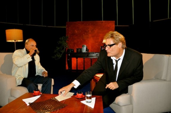 Enrique Molina y Amaury Pérez en "Con 2 que se quieran". Foto: Petí