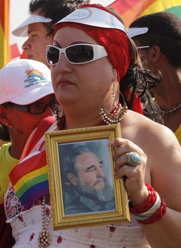 Jornada contra la Homofobia en La Habana. Foto: REUTERS/Enrique De La Osa