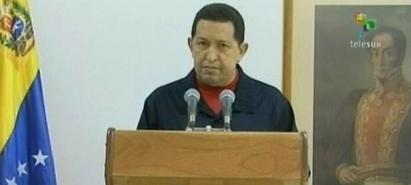 Chávez habló desde La Habana