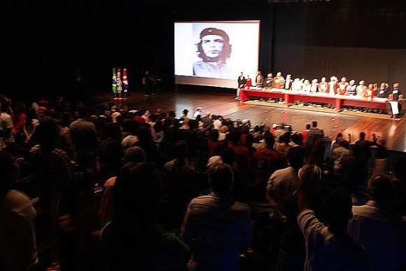 Sesión de la Convención de Solidaridad con Cuba.  Foto: Norelys Morales