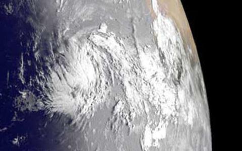 Katia carga vientos máximos de 120 kilómetros por hora, y se estima que pasará al norte de Puerto Rico. Foto: NASA