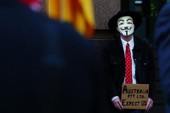 Occupy Sydney. Foto: AFP