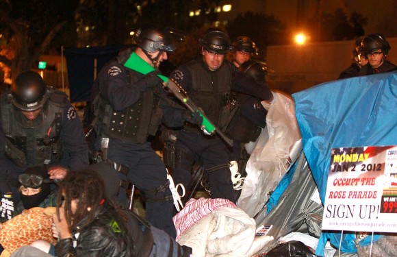 Occupy Los Angeles, 30 de noviembre de 2011