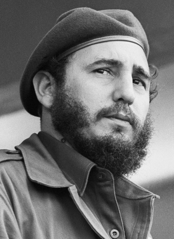 Fidel con boina. diciembre 7 de 1961. Foto: Liborio Noval
