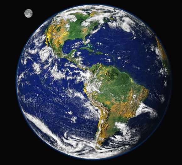 La Tierra en 1997. Foto: NASA