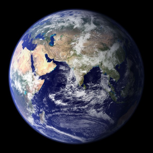 La Tierra en el 2007. Foto: NASA