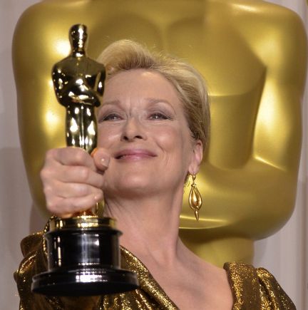 Meryl Streep se llevó su tercer Oscar