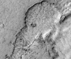 ¿Imagen de elefante en Marte?