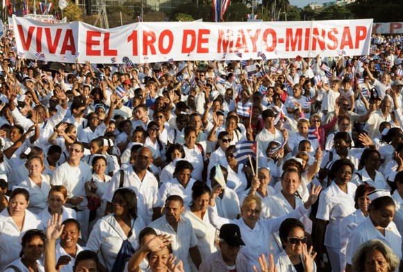 Toda Cuba se alista para desfilar por el Primero de Mayo