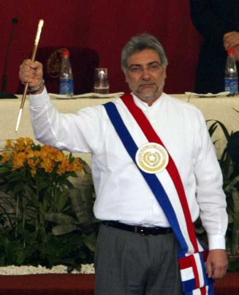 Toma de Posesión del presidente de Paraguay Fernando Lugo, en el Congreso Nacional. Foto: Ismael Francisco/Cubadebate.