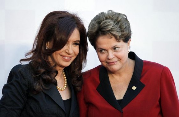 Cristina Kirchner y Dilma Rousseff.