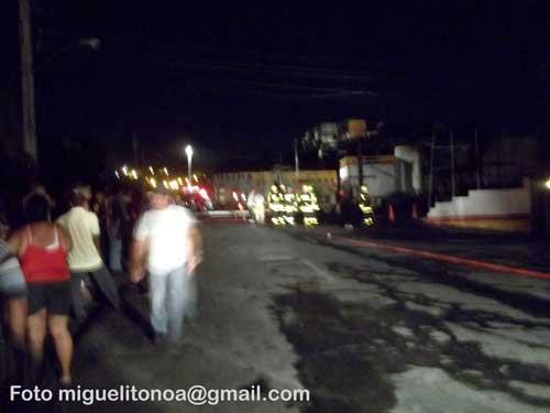 Controlado incendio en gasolinera de Santiago de Cuba