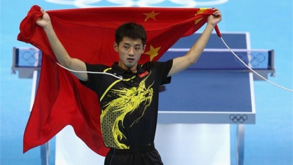 El chino Zhang Jike se proclamó Campeón Olímpico en el individual masculino del Tenis de Mesa