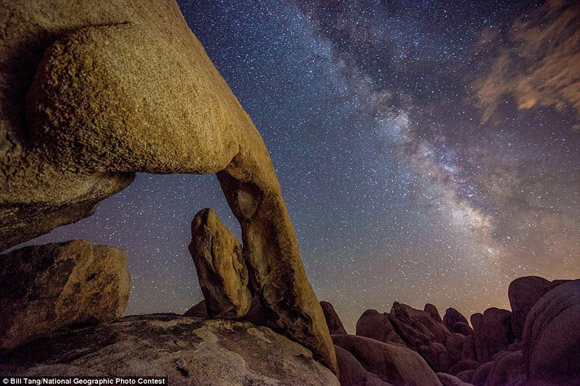 Bill Tang tomó esta espectacular foto de la Vía Láctea.