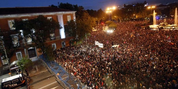 Manifestación en Madrid. 29 de septiembre de 2012