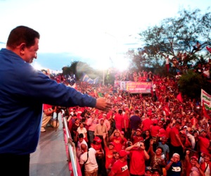 Presidente Chávez en Lara
