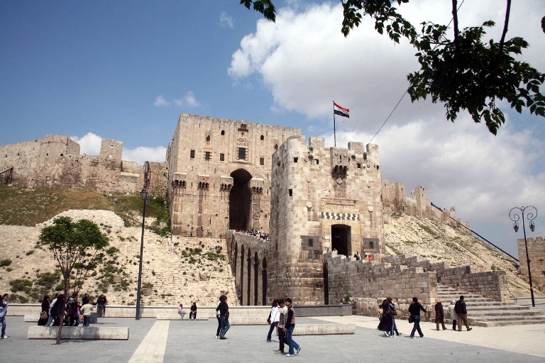 El castillo de Alepo. FOTO: SANA