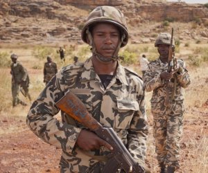 Ejército de Mali. Foto: AP.