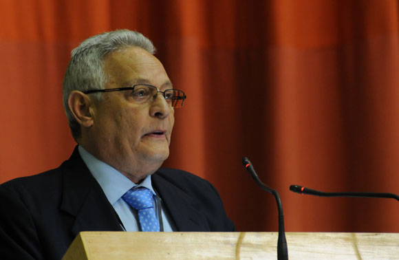 Conferencia especial de Rodolfo Alarcon, Ministro de Educación Superior en Pedagogía 2013. Foto: Ismael Francisco/Cubadebate.