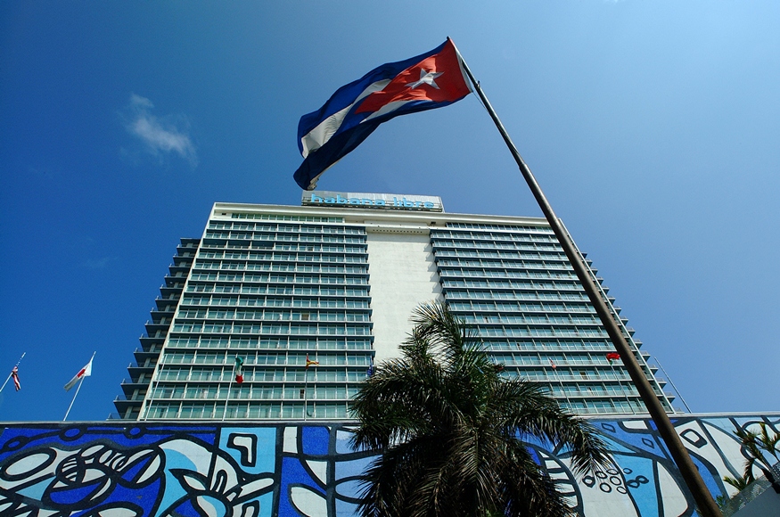 Vista exterior del hotel Habana Libre. Foto: Cortesía Melía Cuba.