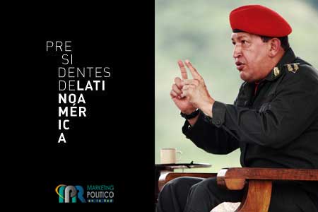 Chávez en la serie presidentes latinoamericanos