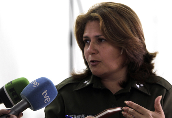 Teniente Coronel Sara Rubio Directora de la Carcel de mujeres de la Habana. Foto: Ismael Francisco/Cubadebate.