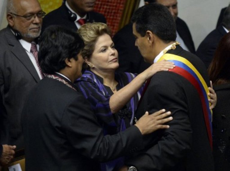 Maduro Dilma y Evo