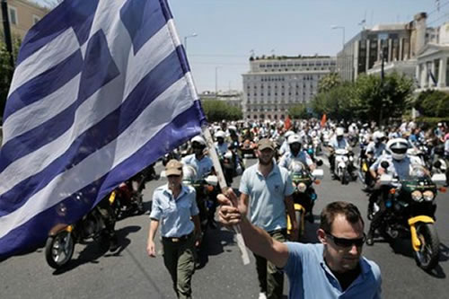 grecia huelga
