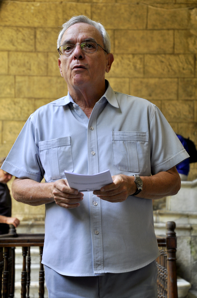 Dr. Eusebio Leal, director de la Oficina del Historiador de La Habana.