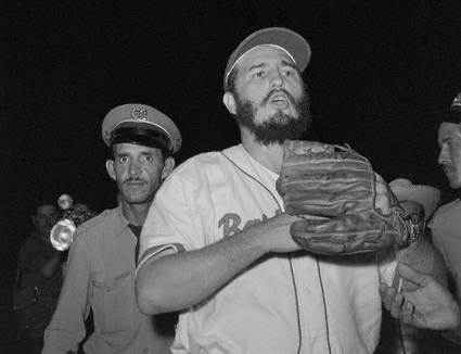 Fidel Castro in Baseball Uniform