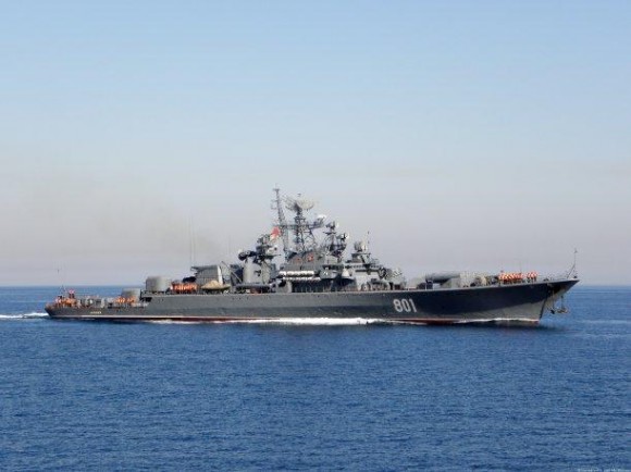 barco de guerra ruso