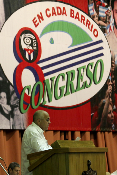Sesión plenaria del VIII Congreso de los Comité de Defensa de la Revolución. Foto: Ismael Francisco/Cubadebate.
